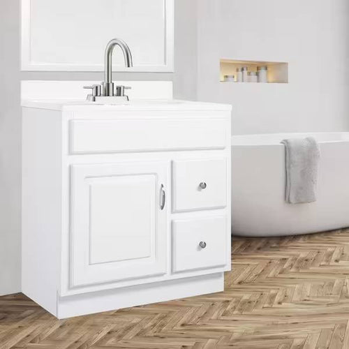 Hardware House 23-3021 White 30x21 Vanity