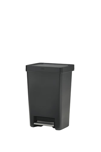 Rubbermaid Premier® Series II Step-On Trash Can (12.4-Gallon Charcoal)