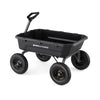 Gorilla Carts Heavy Duty Poly Yard Dump Cart (12 Cu Ft)