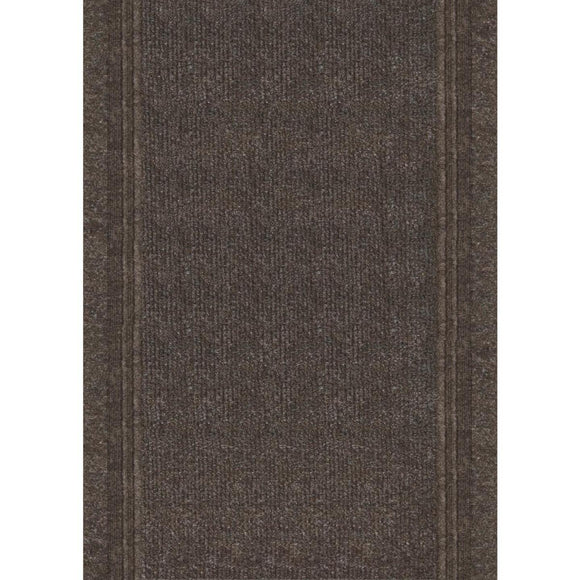 Multy Home Tracker 26 In. x 60 Ft. Tan Carpet Runner, Indoor/Outdoor