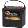 Deka Premium 12-Volt 550 CCA Automotive Battery, Top Post Right Front Positive Terminal