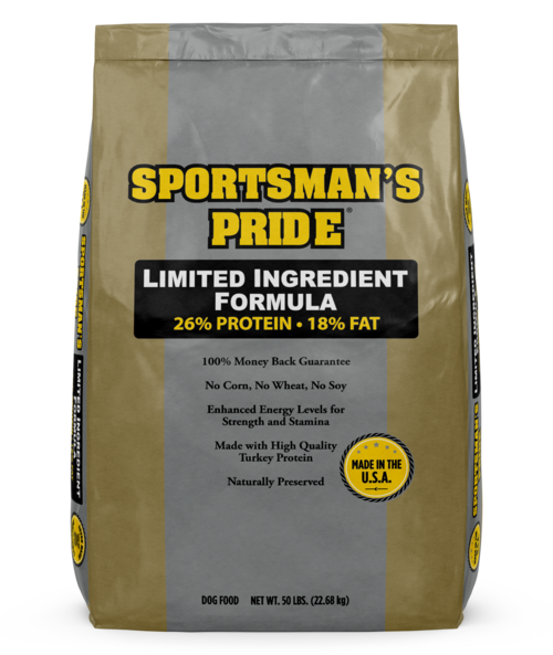 Sportsman’s Pride Limited Ingredient  Formula Dog Food 40 Pound (40 Lbs.)