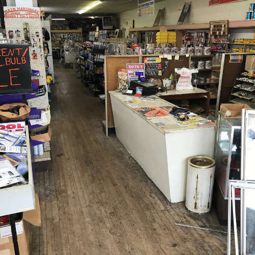 Inside of Main Hardware