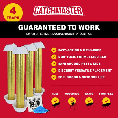 Catchmaster Gold Stick Fly Sticky Traps