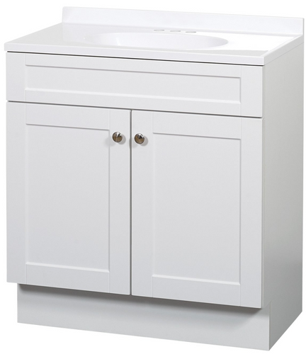 Zenna Home Shaker 2 Door Vanity Combo