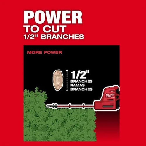 Milwaukee M12 FUEL™ 8” Hedge Trimmer