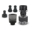 Light Duty Quick Connector Shut-off Valve Starter Kit (Black)