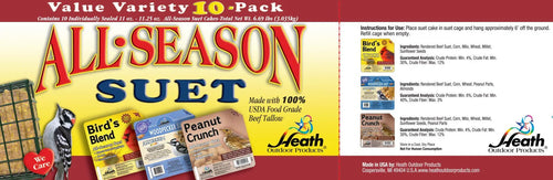 Heath SCS-2 10 Suet Cakes Variety Pack