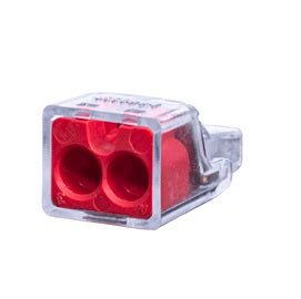 Gardner Bender 100 Red 2-Port PushGard Push-in Wire Connector