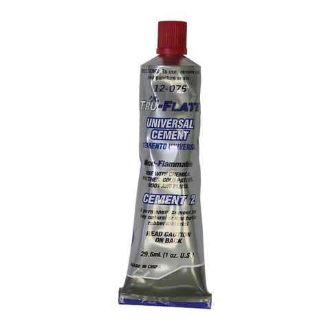 Tru-flate Universal Tire Repair Cement 1 oz.