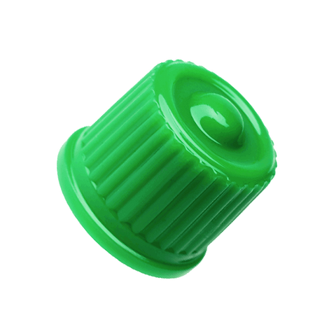 Tru-Flate Cap Valve Plastic Green Sealing