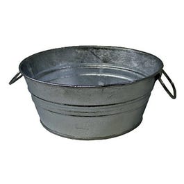 Flat Steel Tub, 1.5-Gal.