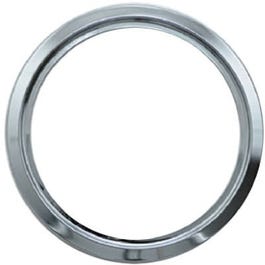 Electric Range Trim Ring, D Series Hinged Element, Chrome, 6-In.