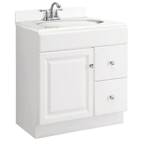 Hardware House 24-3021 White 30x21 Vanity