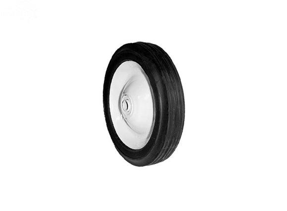 MaxPower 8 Inch x 1.75 Inch Steel Wheel with 1/2 Inch Bore, 2 Inch Center