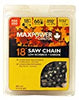 Maxpower 18 Chainsaw Chain 66 Links .050 Gauge Stihl John Deere Remington