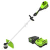 GreenWorks 80V 16 Cordless Battery String Trimmer w/ 2.0 Ah Battery & Charger