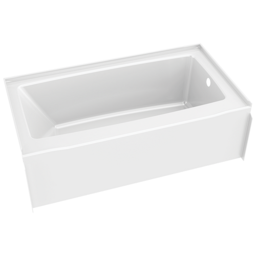 Delta Classic 500 Bathtub 60X32 Right Drain In High Gloss White