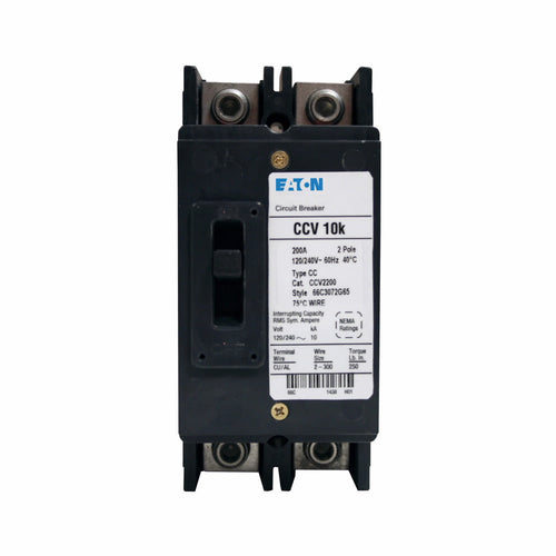 Eaton CCV2200 Type CCV Tenant Main Circuit Breaker 200 A