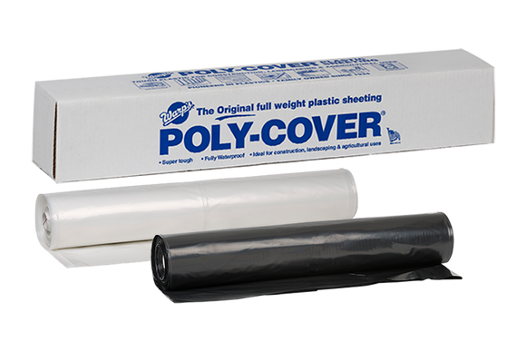 Warp Brothers Poly-Cover® Genuine Plastic Sheeting 10ft. X 25ft. 3 ML