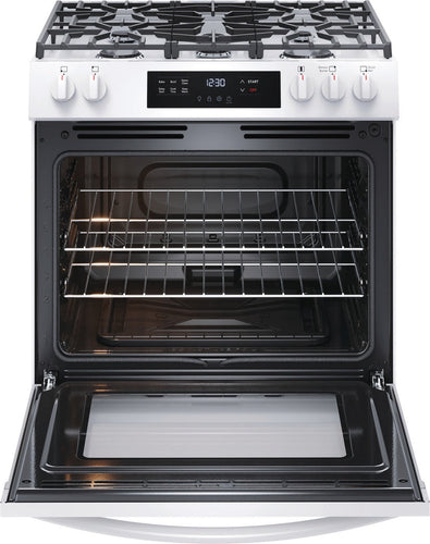 Frigidaire 30'' Front Control Gas Range with Quick Boil