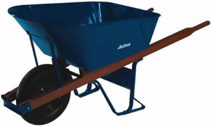 6CU  JACKSON FOLDED STEEL WHEELBARROW