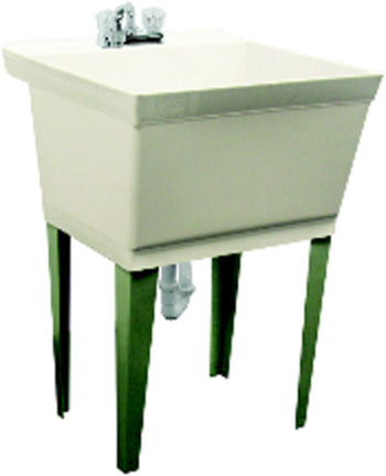 5000 19 GAL LAUNDRY/UTILITY TUB W/FA