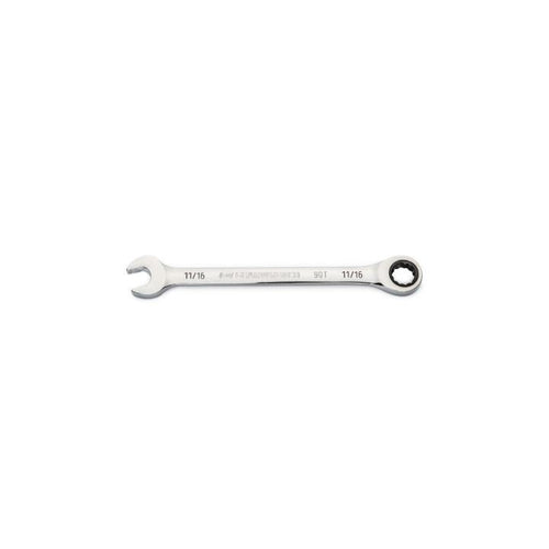 GearWrench 11/16 90-Tooth 12 Point Ratcheting Combination Wrench