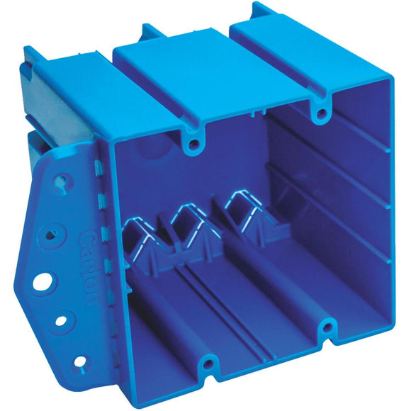 Carlon Screw-On 4 In. x 4 In. PVC Square Box