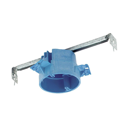 Carlon SuperBlue 50 Lb. Rating Bracket Thermoplastic Molded Ceiling Box