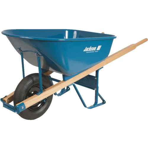 Jackson 6 Cu. Ft. Steel Wheelbarrow