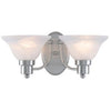 Hardware House 544478 Wall Light Fixture- 2 Light