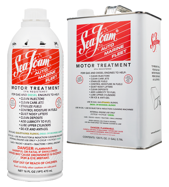 SeaFoam SF128 Motor Treatment Additive, 128 fl. oz.