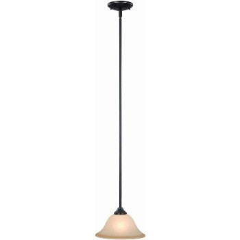 Hardware House 127882 Pendant Light Fixture, Dover ~ Oil Rub'd Bronze