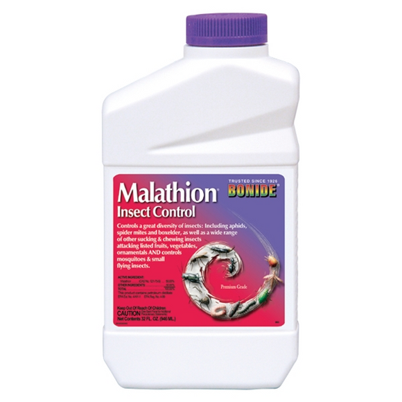 BONIDE MALATHION INSECT CONTROL CONCENTRATE 1 QT