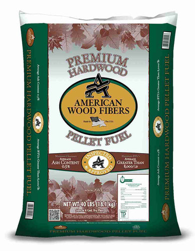 American Wood Fibers Wood Hardwood Pellet