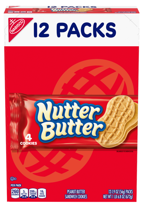 Nabisco Nutter Butter Peanut Butter Sandwich Cookies