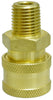 K-T Industries Quick Coupler 1/4” M Npt 5,500 Psi