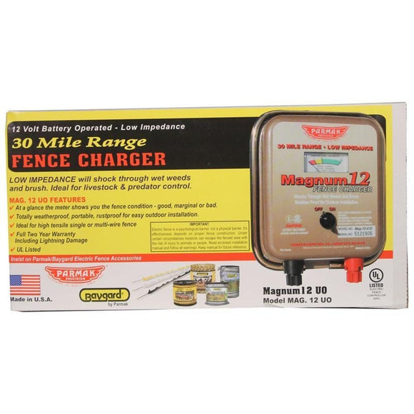 PARMAK MAGNUM 12 VOLT FENCE CHARGER