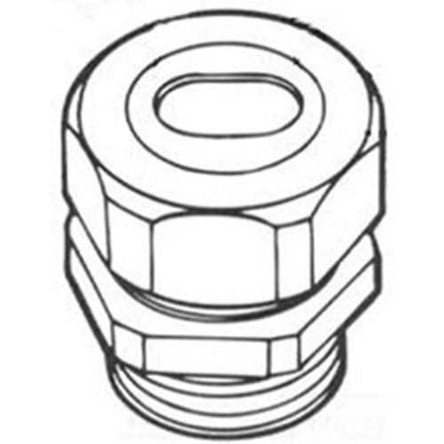 Thomas & Betts Steel City  Connector, Watertight, 2, Fits Cable 3#4/0