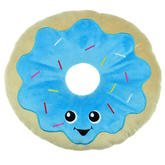 Chomper Food Junkeez Donut Plush Dog Toy - Small